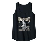 Womens Christian Forever Forgiven Through Love Tank Top
