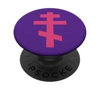 Womens Christian Orthodox Cross Eastern Oriental Faith Jesus PopSockets Adhesive PopGrip