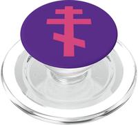 Womens Christian Orthodox Cross Eastern Oriental Faith Jesus PopSockets PopGrip for MagSafe