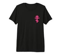 Womens Christian Orthodox Cross Eastern Oriental Faith Jesus Premium T-Shirt