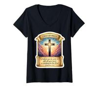 Womens Christian Personal Trainer Coach Fitness is My Ministry Gym V-Neck T-Shirt