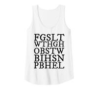 Womens Christian Scripture, John 3:16, for God So Loved The World Tank Top