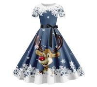 Womens Christmas Fancy Dress Outfits Jumper for Women Uk Red Novelty Dresses Plus Size Cocktail Party Mens Up Adults Adult Hats