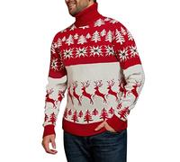 Women's Christmas Jumpers UK Women Christmas Jumpers UK Funny Christmas Tee Shirts Women Oversized Christmas Jumper Cold Shoulder Tops for Women UK Cute Tops Funny Xmas Jumpers for Women UK Red