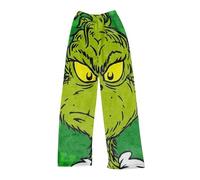 Women'S Christmas Pajamas Grinch Ladies Snow Pants Women'S Pyjamas Grinch Pjs Christmas Sleepwear Winter Pyjamas For Women The Grinch Jumpsuit Cosy Pants Grinch Cloth Christmas Day Pant