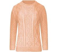 Womens Chunky Cable Knitted Sweater Ladies Long Sleeve Crew Neck Cable Knitted Jumper Pullover Thick Sweat Shirt Christmas Wear Winter Warm Wear Fancy Party Knit Sweater Plus Size 8-18