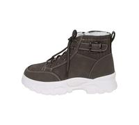 Womens Chunky Snow Boots Womens Platform Ankle Boots Lace Up Non Slip Shoes High Top Walking Shoes Winter Warm Boooties Outdoor Hiking Booties For Warmth Casual Padded Trainers For Ladies