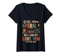 Women's Church Youth Group Leader V-Neck T-Shirt