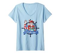 Women's Ciao for Now Where's Wally Adventure V-Neck T-Shirt