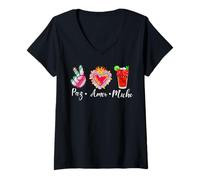 Women's Cinco de Mayo Mexican Independence Day México Patriotic V-Neck T-Shirt