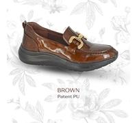 Womens Cipriata Saddle Loafer Slip On Smart Fashion Casual Office Work Shoes