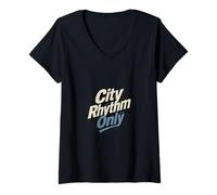 Women's City Rhythm Only V-Neck T-Shirt