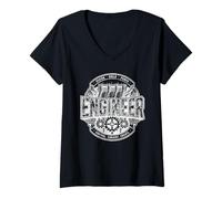Women's Civil Engineer Engineering Design V-Neck T-Shirt