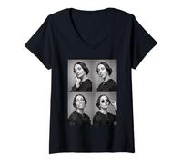 Women's Clara Schumann Composer V-Neck T-Shirt