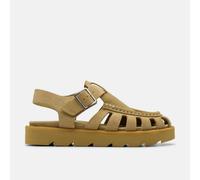 Women's Clarks Meare Buckle Sandals in Brown