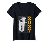 Women's Class of 2027 Senior Euphonium V-Neck T-Shirt