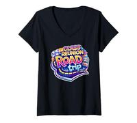 Women's Class Reunion Road Trip 80s 90s V-Neck T-Shirt