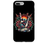Womens Classic 80s Rock Bands Retro Party Music Fan Style Case for iPhone 7 Plus/8 Plus
