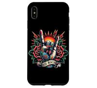 Womens Classic 80s Rock Bands Retro Party Music Fan Style Case for iPhone XS Max