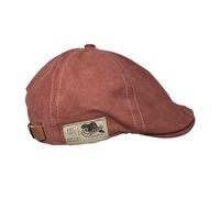 Women's Classic French Artist’s Beret Men Summer Beret Vintage British Solid Color Adjustable Men Beret Hat Painter Hat for Men (Red, One Size)