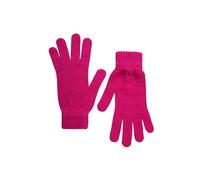 Women's classic knit gloves Superdry Pink S/M