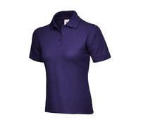 Uneek UC106 Ladies Polo Shirt 220GSM Purple 3XL Colour: Purple, Size: 3XL