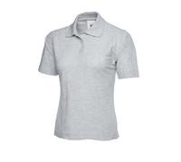 Uneek UC106 Ladies Polo Shirt 220GSM Heather Grey M Colour: Heather Gr M