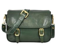 Womens Classic Premium Leather Messenger Cross Body Bag Helen | Gold-Tone Hardware, Adjustable Shoulder Strap, Back Zip Pocket, Flap Closure, Multiple Colours