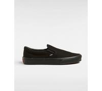 Womens Classic Slip On Shoes in Black & Black