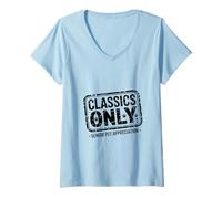 Women's Classics Only Original Seniors Vet Tech Med V-Neck T-Shirt
