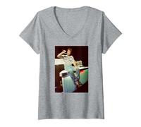 Womens Cliff Richard The Hit List Tour All I Have to Do is Dream V-Neck T-Shirt