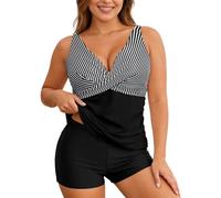 Women's clipper swimsuit, women's swimsuit, tankini swimsuit, two-piece swimsuit, fashionable straps