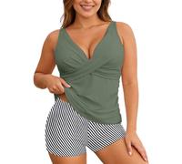 Women's clipper swimsuit, women's swimsuit, tankini swimsuit, two-piece swimsuit, fashionable straps