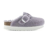 Women's clogs Birkenstock Boston Big Buckle Platform Fur Violet 39 Étroit