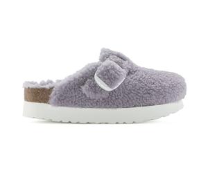 Women's clogs Papillio Boston Big Buckle Platform Fur Purple 37 Narrow