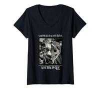 Womens Close Your Eyes If You Don’t Believe V-Neck T-Shirt