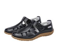 Women'S Closed Toe Gladiator Sandals Uk Sale, Ladies Low Wedge Heel Sandal Orthopedic Slippers Hollow Out Sliders Ankle Strap Slide Slingback Sandal Hook & Loop Straps Slides Walking Hiking Shoes