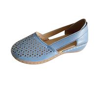 Womens Closed Toe Sandals Ladies Hollow Out Shoes Wide Fit Flat Sandals For Women Orthopedic Shoes With Arch Support Summer Platform Slippers Mule Walking Sandal Comfort Slip On Slider