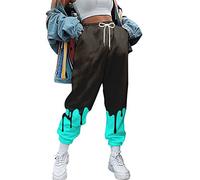Womens Clothes Insulated Sweatpants Gifts for Her Crew Womens Sweatpants Baggy Cotton Casual Joggers High Waist Athletic Pant Winter Clothing with Pockets Womens Clothes Sale Clearance