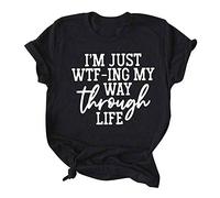 Women's Clothing Sale Clearance Plus Size Neon Clothing Sequined Tops for Women Oversized Tops for Women Baggy T Shirts for Women Party Wear Tops for Women
