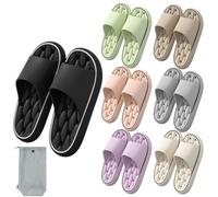 Womens Cloud Flip Flops Arch Support Lightweight Summer Beach Pool Sliders Thick Recovery Pillow Soft Shower Indoor Slippers Washable Quick Drying Non-Slip for Home Spa Bathroom (D,6-6.5 UK)