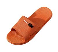 Women's Cloud Slippers,Ladies Non-Slip Shower EVA Slipper Thick Soles Sliders Stepping Feeling Light Soft Soles Sliders Summer Open Toe Breathable Home Bathroom Waterproof Comfortable Slides 2.5-8