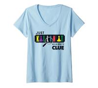 Women's Cluedo Just Killin It As Always Clue V-Neck T-Shirt