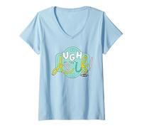 Womens Clueless Ugh As If! Cher Horowitz Quote V-Neck T-Shirt