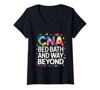 Womens CNA Bed Bath and Way Beyond Healthcare Pride V-Neck T-Shirt