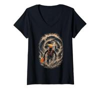 Women's Coast Guard Rescue Swimmer V-Neck T-Shirt