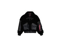 Women's coat Alpha Industries Teddy PU Noir XS