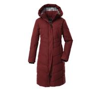 G.I.G.A. DX GW 61 WMN QLTD CT Women's Quilted Coat, Down Look with Zip-Off Hood, Dark Fire Red, 36, 43531-000