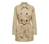 ONLY Women's Onlvalerie Trenchcoat Cc OTW Trenchcoat Not Applicable, Ginger Roots, X-Small