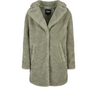 Urban Classics Women's Ladies Oversized Sherpa Coat Jacket, softsalvia, 5XL